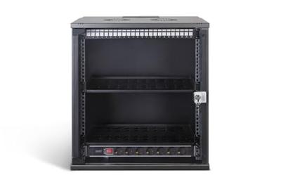 Digitus 19 network bundle, 12U cabinet and equipment, bl Zwart Digitus 19 network bundle, 12U cabinet and equipment, bl Zwart
