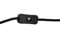 Bureaulamp Home ESPRIT Zwart Gouden Hars 50 W 220 V 30 x 30 x 59 cm - thumbnail