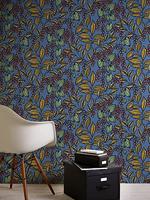 Architects Paper Floral Impression - Blauw - Bloemrijk - 377541 - thumbnail