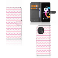 Motorola Edge 20 Lite | Telefoon Hoesje | Waves Roze - thumbnail