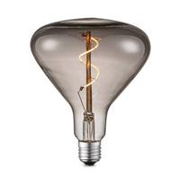 Edison Vintage LED lamp E27 LED filament lichtbron, Spiraal, Flex 14/14/16cm, Rook, Retro LED lamp Dimbaar, 3W 80lm 1800K, warm wit licht, geschikt voor E27 fitting - thumbnail
