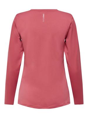 Only Play Clarissa longsleeve Trainingsshirt koraal maat:xs Only Play Clarissa longsleeve Trainingsshirt koraal maat:xs