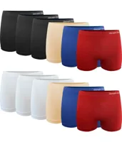 Gianvaglia 12-pak Naadloze dames boxershorts - Seamless ondergoed dames - Multipack - Goedkoop ondergoed - thumbnail
