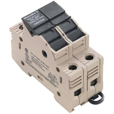 Weidmüller 1444210000 Zekering-serieklem 25 mm Schroeven Donkerbeige 6 stuk(s)