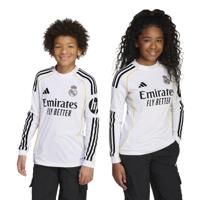 adidas Real Madrid Thuisshirt Lange Mouwen 2025-2026 Kids - thumbnail