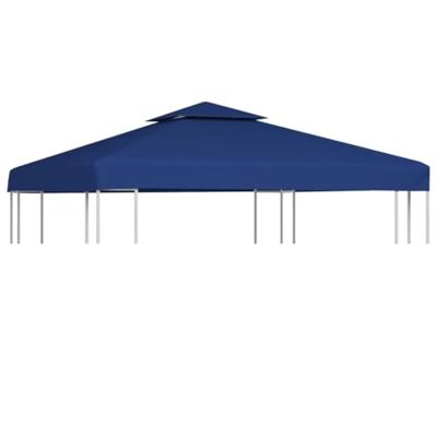 VidaXL Vervangend tentdoek prieel 310 g/m² 3x3 m donkerblauw
