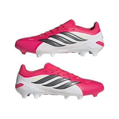 adidas Predator League Gras Voetbalschoenen (FG) Rood Wit Zwart