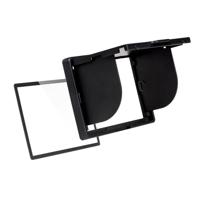 GGS Larmor 5e Generatie Glas Screen Protector en Zonneschermkap Set voor Nikon D5 - Transparant - thumbnail