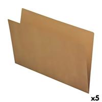 Set of Subfolders FADE Kraft Eco Bruin A4 50 Onderdelen (5 Stuks) - thumbnail
