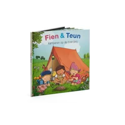 Boek Fien & Teun Kamperen op de Boerderij