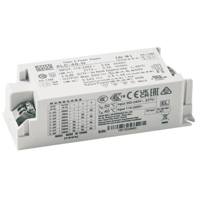 MEAN WELL XLC-40-H-N LED-driver 40.0 W 0.6 - 1.4 A 9 - 54 V 1 stuk(s)