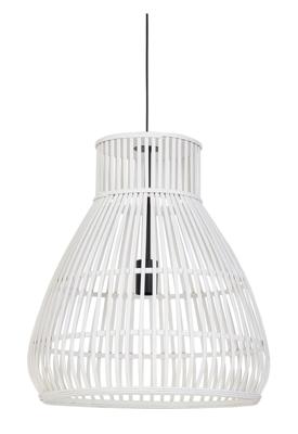 Light & Living Hanglamp 'Timaka' 46cm, rotan wit