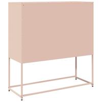 Dressoir 100,5x39x107 cm koudgewalst staal roze - thumbnail