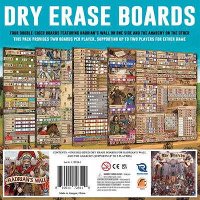 Hadrian's Wall & The Anarchy Dry Erase Boards