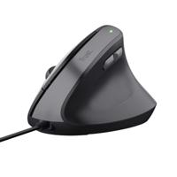 Trust Bayo II Ergonomische muis USB Zwart 6 Toetsen 800 dpi, 1200 dpi, 1600 dpi, 2400 dpi Ergonomisch, Geluidsarme toetsen, Geïntegreerd scrollwiel - thumbnail