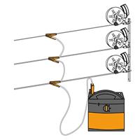 Gallagher Multi-haspelkabelset - 006345 006345 - thumbnail