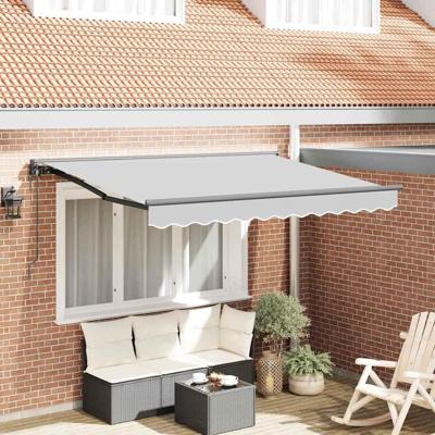 VidaXL Zijde frame antraciet 3,5 x 2 m metaal