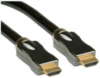 ROLINE HDMI Ultra HD Kabel met Ethernet, M/M, zwart, 5 m - thumbnail