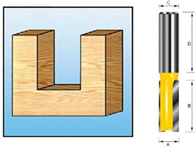 Makita Accessoires groeffrees hm 16mm s8 - d-10322
