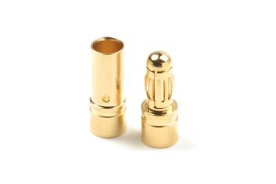 3.5mm goudstekker, Man. + Vrouw. (4 paar)