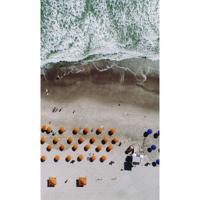 Wanddecoratie Summer Time 002 70x118cm - thumbnail