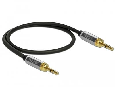 DeLOCK Stereokabel 3,5 mm 3 Pin-stekker > 3,5 mm 3 Pin-stekker