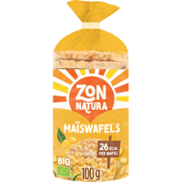 Zonnatura Maiswafels 100 g bij Jumbo - thumbnail