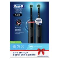 Oral-B Pro 3 - 3900 - Zwarte Elektrische Tandenborstel Ontworpen Door Braun - thumbnail