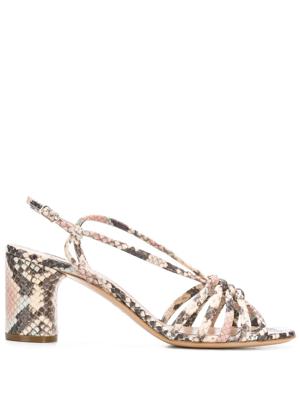 Casadei Safari strappy sandals - NEUTRALS