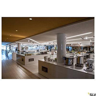 SLV 113171 Horn Inbouwlamp GU10 Wit (mat)