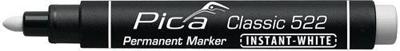 Pica Permanentmarker | wit | streepbreedte 1-4 mm | markeerstiften | 10 stuks - 522/52 - 522/52 Pica Permanentmarker | wit | streepbreedte 1-4 mm | markeerstiften | 10 stuks - 522/52 - 522/52