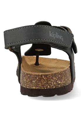 Kipling Sandalen Juan 3 12363006-0850 Donker Grijs-28 maat 28