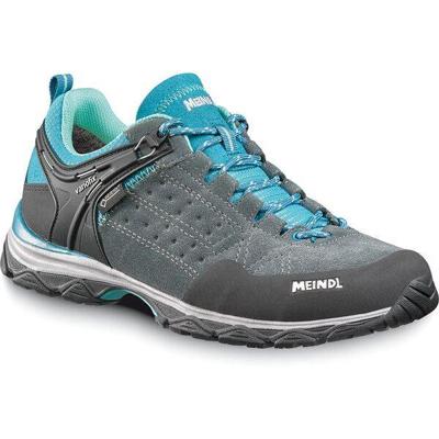 Meindl Ontario Lady Gtx Dames Lage Wandelschoen Anthrazit/Türkis 8/42