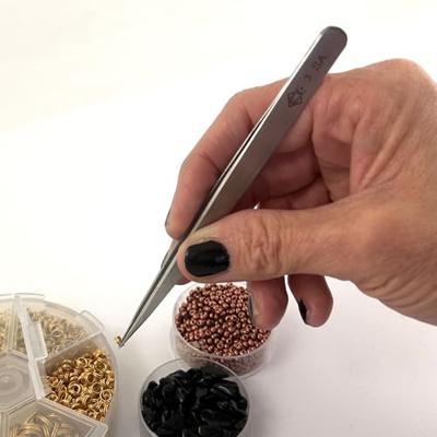 Pincet met sterke dunne uiteinden