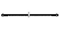 Proxxon Micromot 28741 12 stuk(s) Figuurzaagblad met dwarsstift, grove vertanding 12st. Dikkere materialen, zacht / hard hout en kunststof - thumbnail
