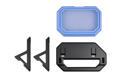 Thermaltake Chassis Stand Kit for The Tower 600 Hydrangea Blue PC-standaard Blauw, Zwart
