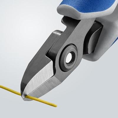 Knipex 79 22 125 79 22 125 Elektronica en fijnmechanica Zijkniptang Zonder facet 125 mm