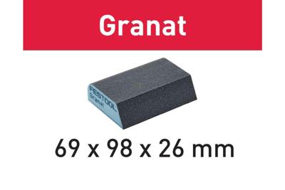 Festool Accessoires schuurblok granat | 69x98x26 | 120 co gr/6 - 201084 Festool Accessoires schuurblok granat | 69x98x26 | 120 co gr/6 - 201084