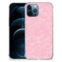iPhone 12 | 12 Pro Case White Flowers - thumbnail