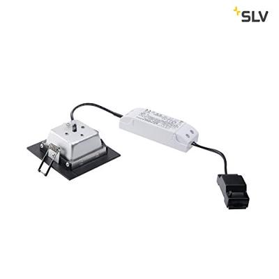 SLV 112720 Frame Basic LED-inbouwlamp LED LED vast ingebouwd 9.4 W Zwart (mat)