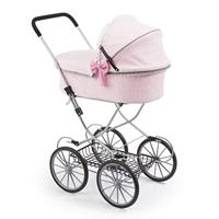 Poppenwagen Reig Dolls Pram Roze 64 cm - thumbnail