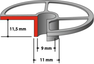 Makita Accessoires Kopieerring 11mm - 193331-5
