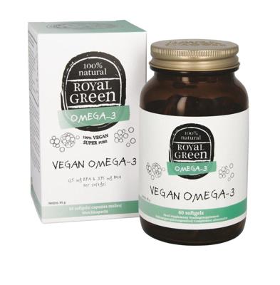 Royal Green Vegan Omega-3 Softgels