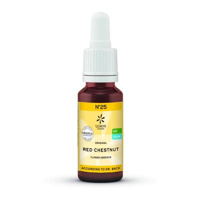 Bachbloesem Bio N°25 Red Chestnut 20ml