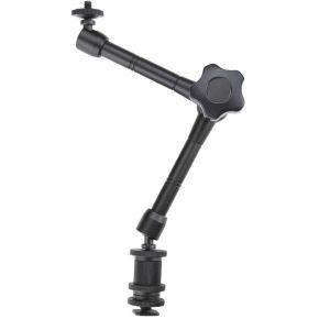 Mantona Scharnierarm Magic Arm Set (28 cm, geschikt voor GoPro Hero 11 10 9 8 7 6 5 4 3+)
