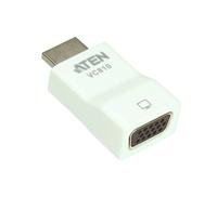 ATEN VC810-AT HDMI / VGA Adapter [1x HDMI-stekker - 1x VGA-bus] Grijs 0 m - thumbnail