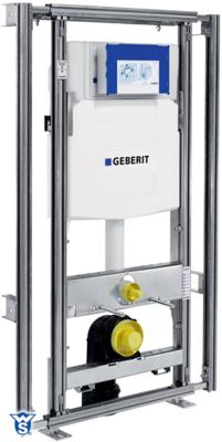 Geberit GIS easy Element voor wand wc 120cm Sigma inbouwreservoir 12cm in breedte verstelbaar 60-95cm UP320 442.020.00.5