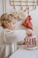 Label Label Vormenwiel roze - thumbnail