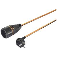 Sygonix SY-5597568 Strom extension cable 16A black, Orange 5m verriegelbar - thumbnail