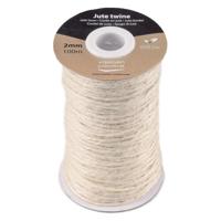 Vaessen Creative • jute touw ivoor 2mmx100m - thumbnail